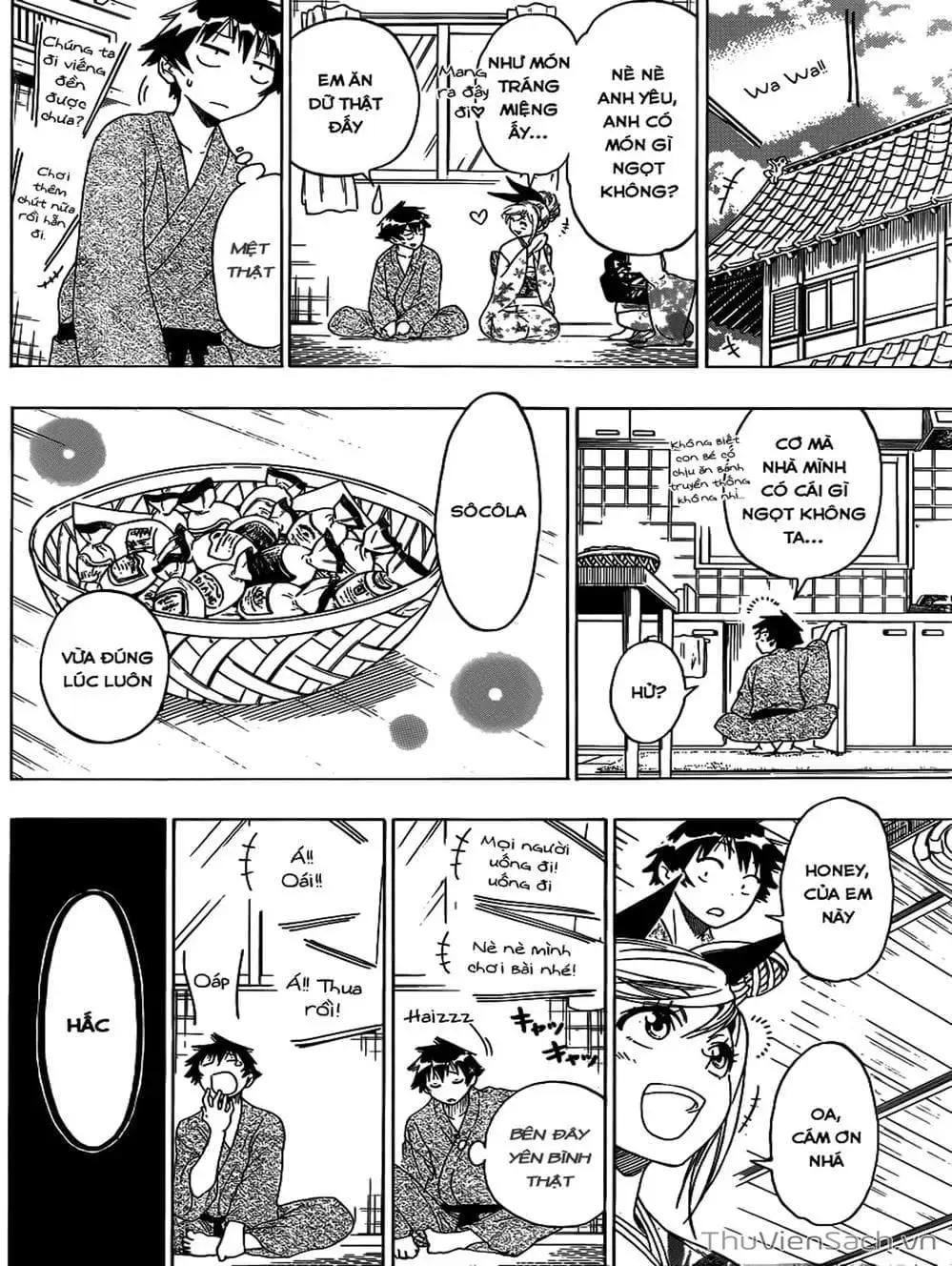 Truyện Tranh Tình Yêu Giả Tạo - Nisekoi trang 8