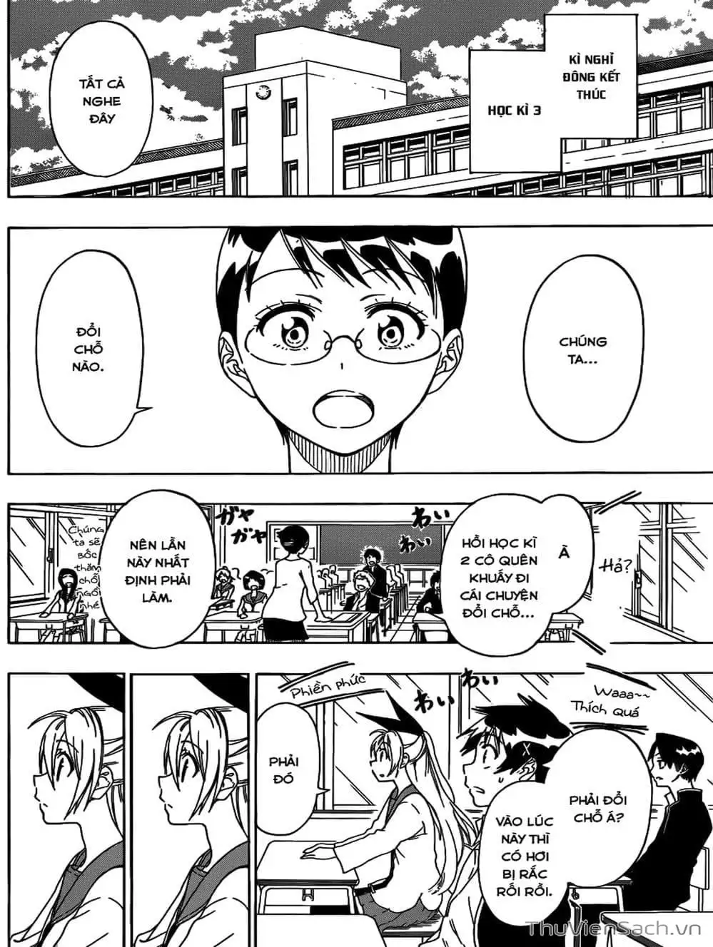 Truyện Tranh Tình Yêu Giả Tạo - Nisekoi trang 8