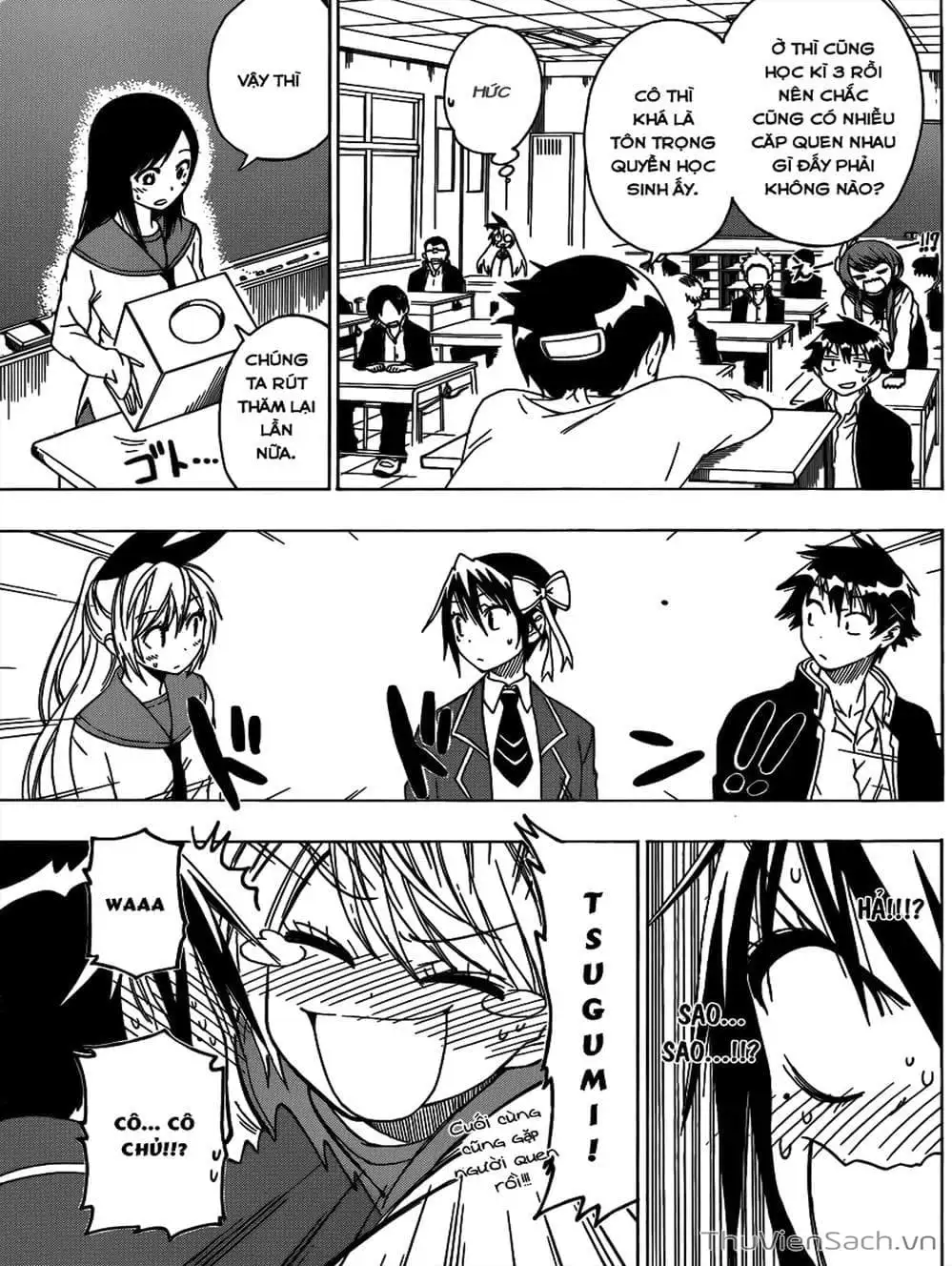 Truyện Tranh Tình Yêu Giả Tạo - Nisekoi trang 8