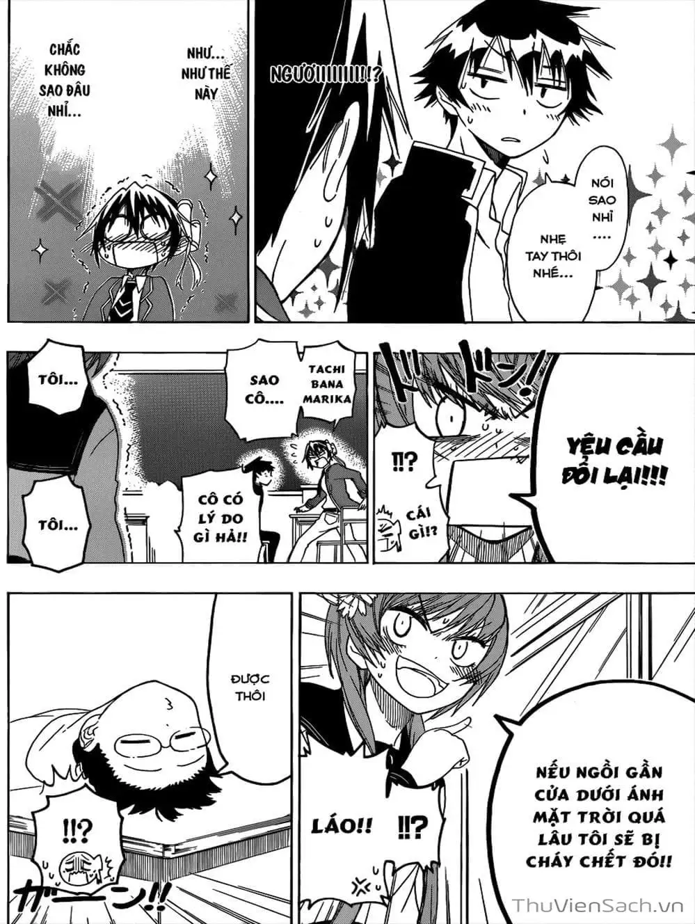 Truyện Tranh Tình Yêu Giả Tạo - Nisekoi trang 8