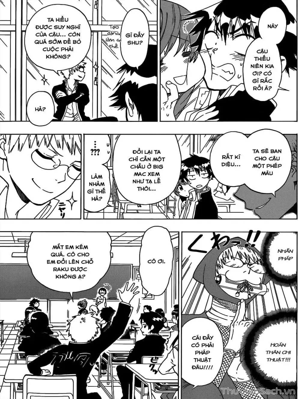 Truyện Tranh Tình Yêu Giả Tạo - Nisekoi trang 8