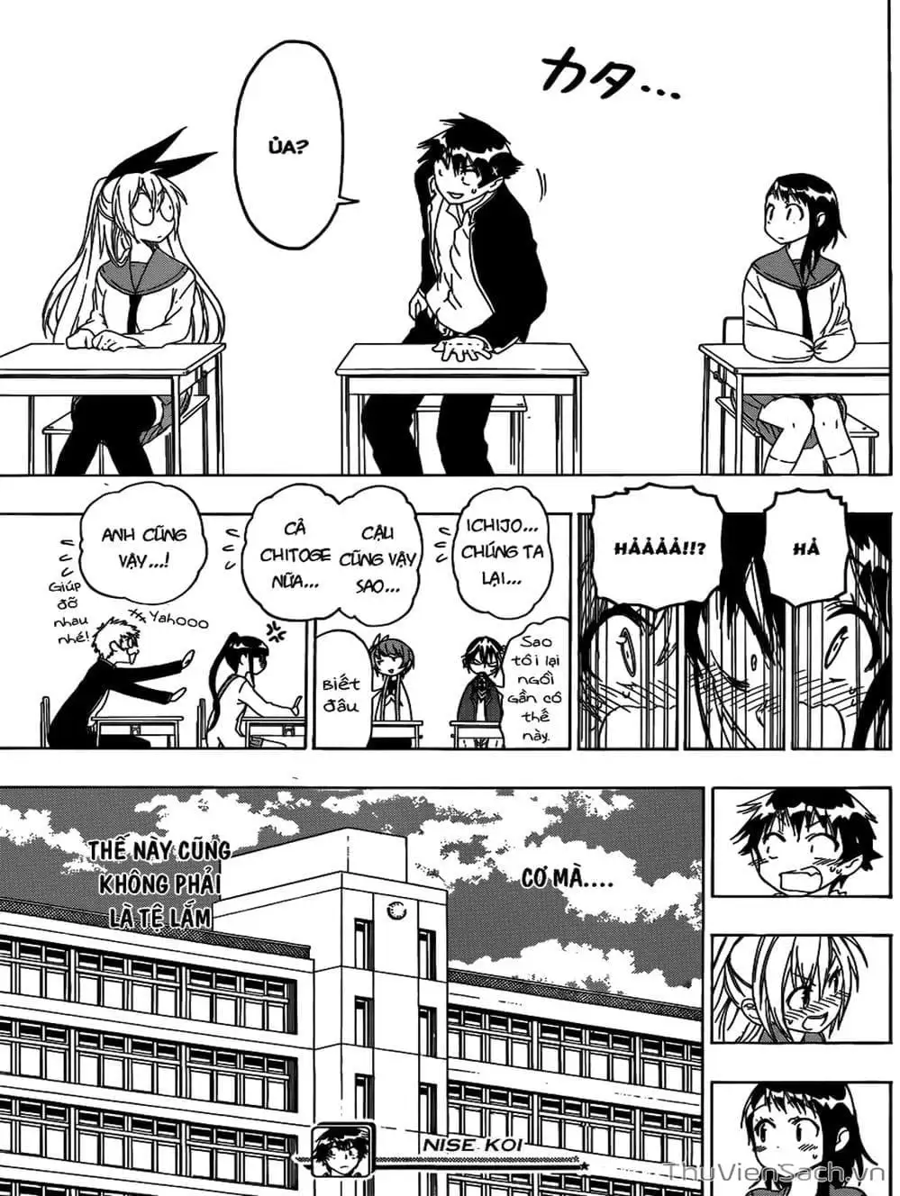 Truyện Tranh Tình Yêu Giả Tạo - Nisekoi trang 8