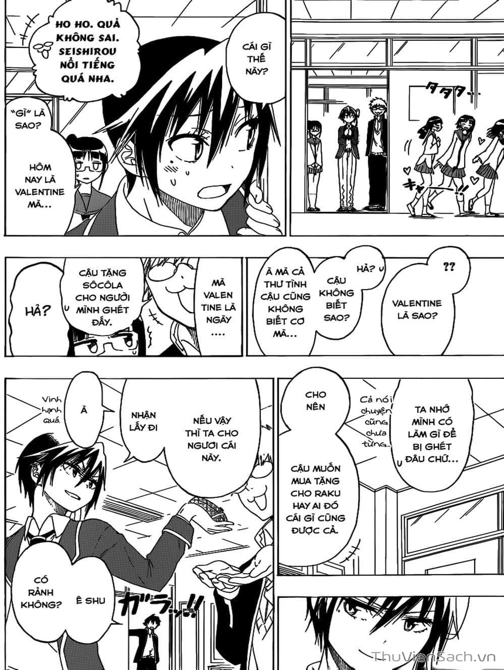 Truyện Tranh Tình Yêu Giả Tạo - Nisekoi trang 8