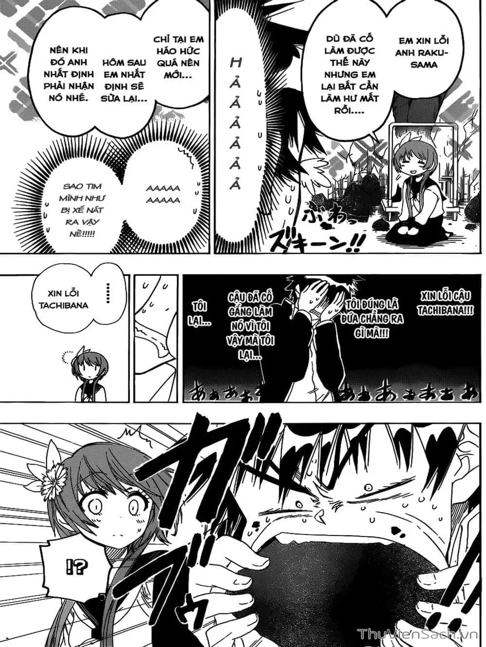 Truyện Tranh Tình Yêu Giả Tạo - Nisekoi trang 8