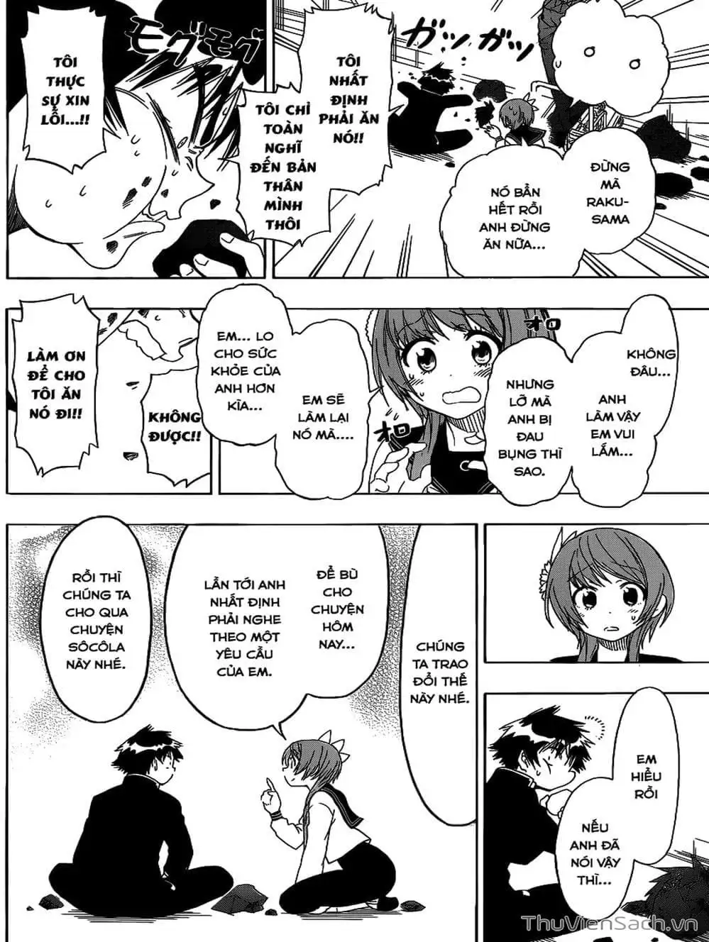 Truyện Tranh Tình Yêu Giả Tạo - Nisekoi trang 8