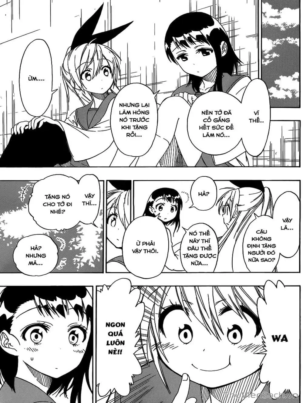 Truyện Tranh Tình Yêu Giả Tạo - Nisekoi trang 8