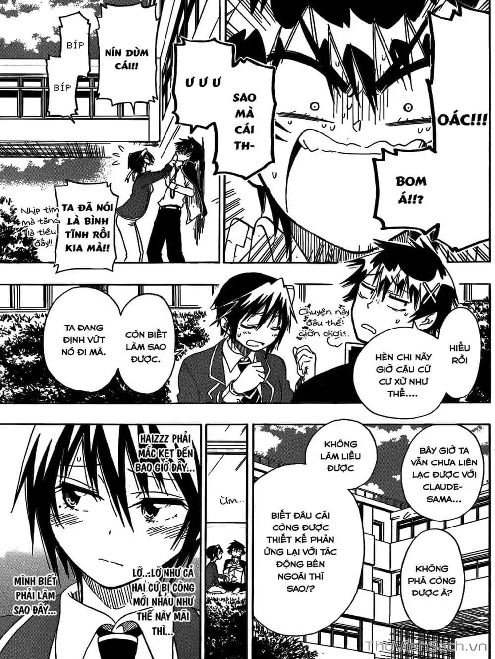 Truyện Tranh Tình Yêu Giả Tạo - Nisekoi trang 8