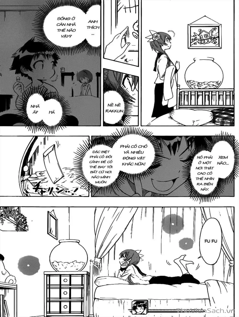 Truyện Tranh Tình Yêu Giả Tạo - Nisekoi trang 8