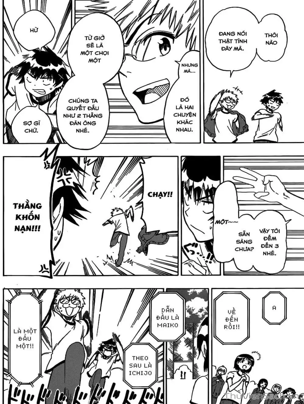 Truyện Tranh Tình Yêu Giả Tạo - Nisekoi trang 8