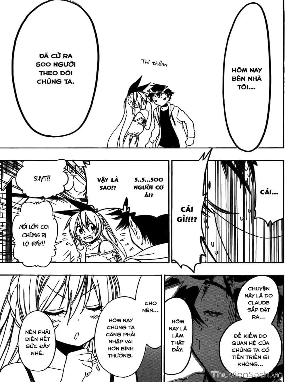 Truyện Tranh Tình Yêu Giả Tạo - Nisekoi trang 8