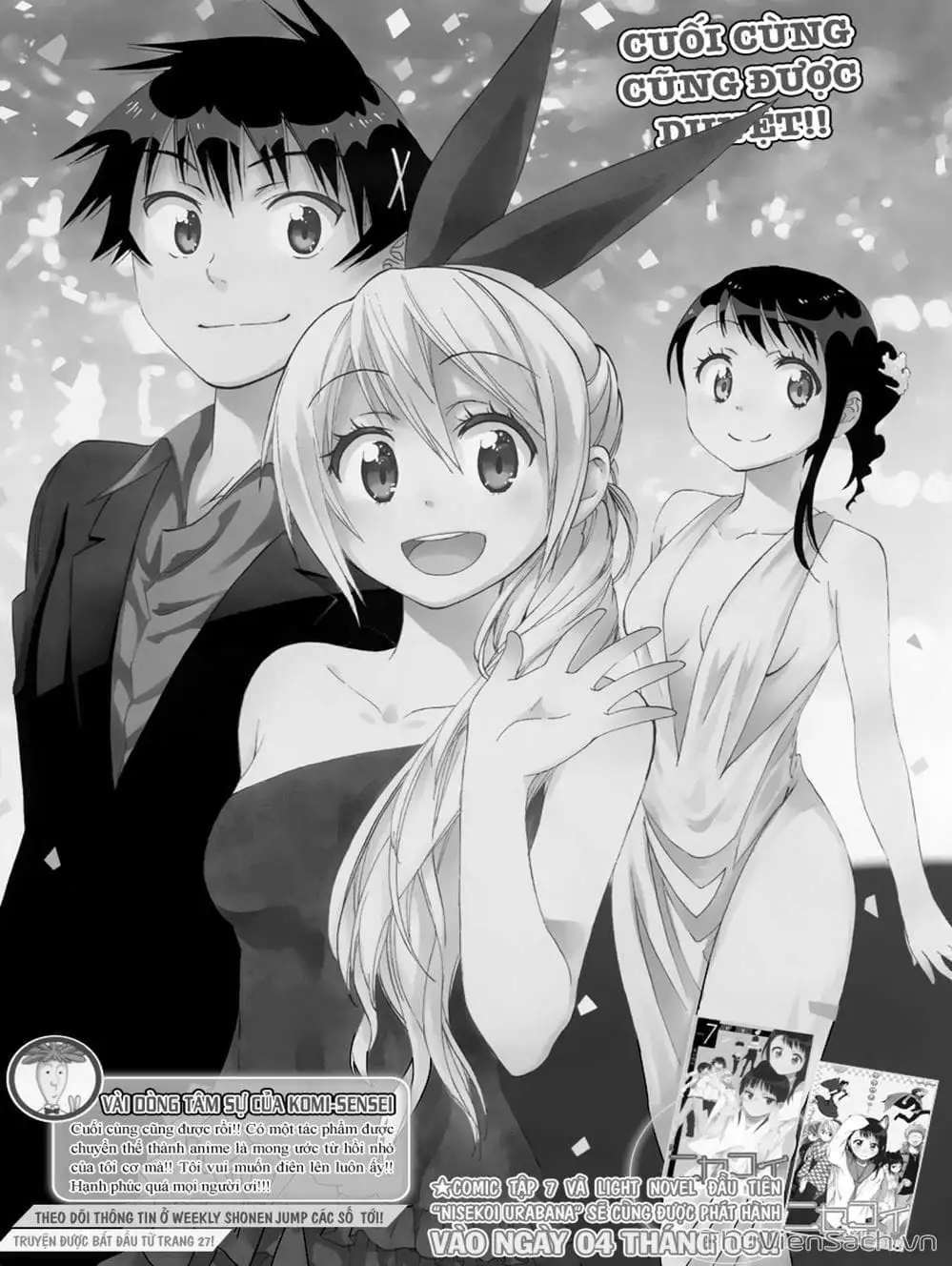 Truyện Tranh Tình Yêu Giả Tạo - Nisekoi trang 8