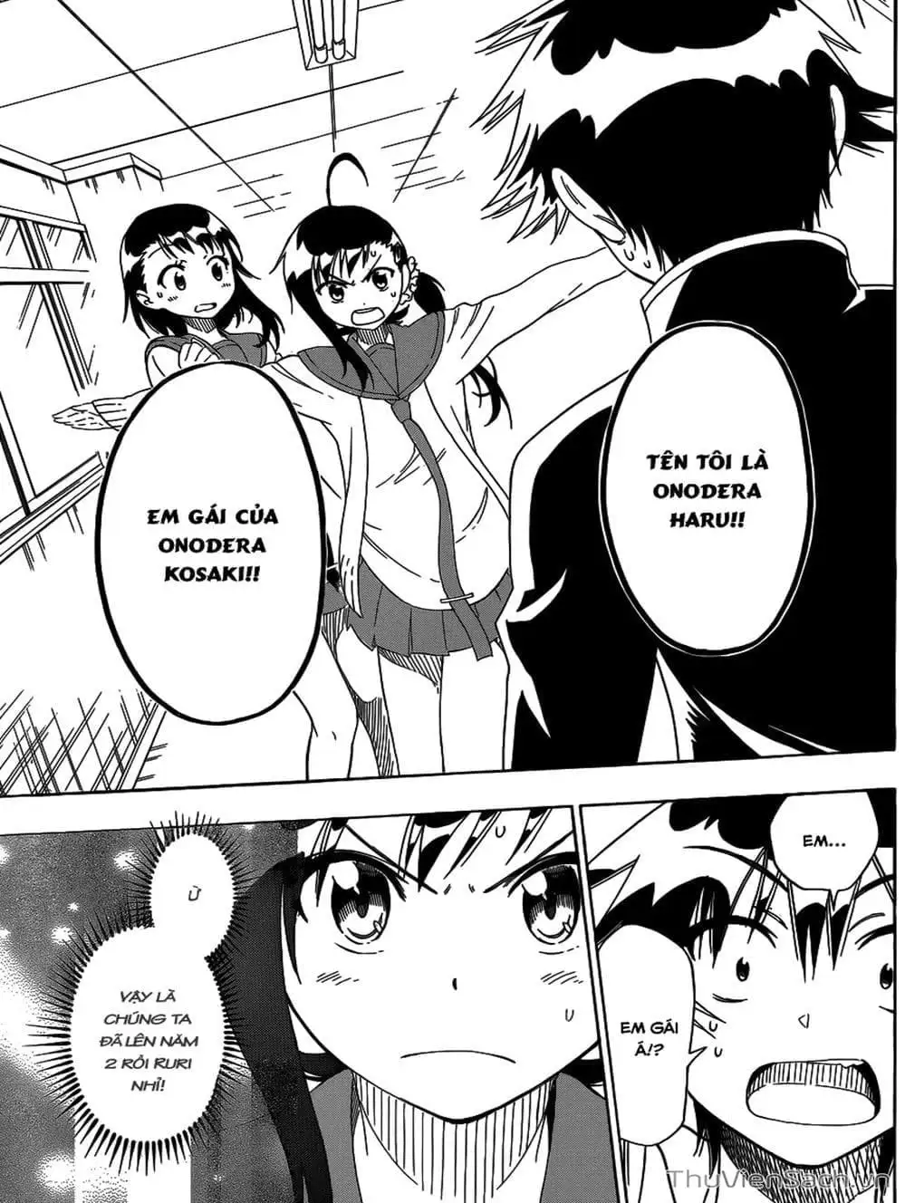 Truyện Tranh Tình Yêu Giả Tạo - Nisekoi trang 8
