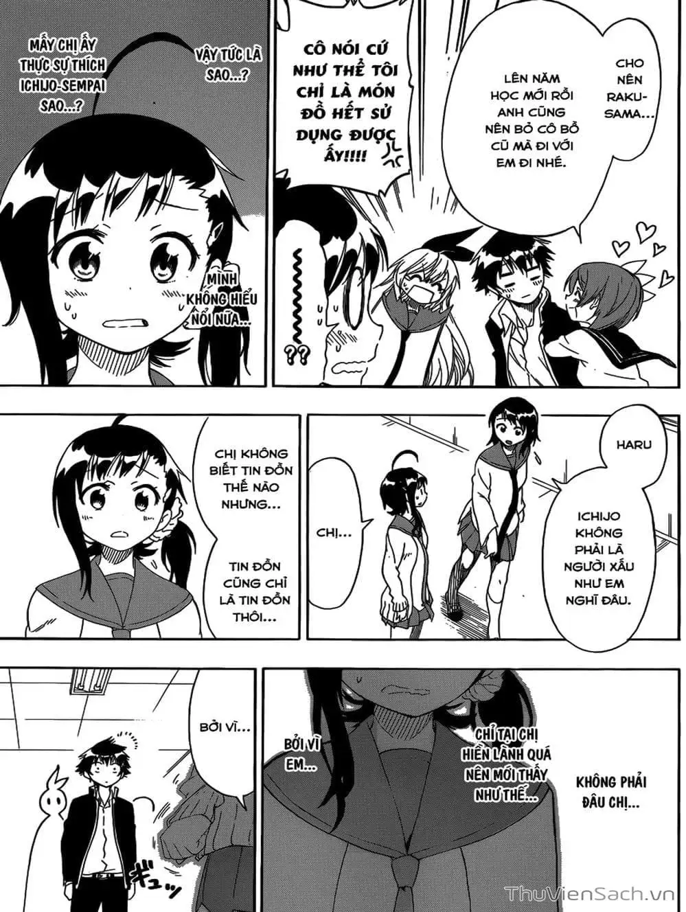 Truyện Tranh Tình Yêu Giả Tạo - Nisekoi trang 8