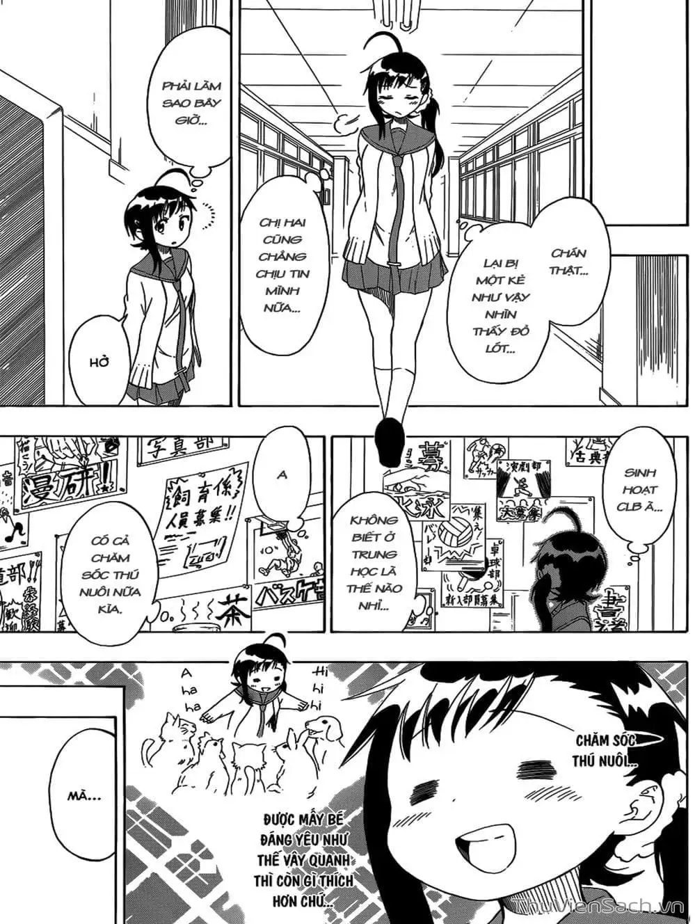 Truyện Tranh Tình Yêu Giả Tạo - Nisekoi trang 8
