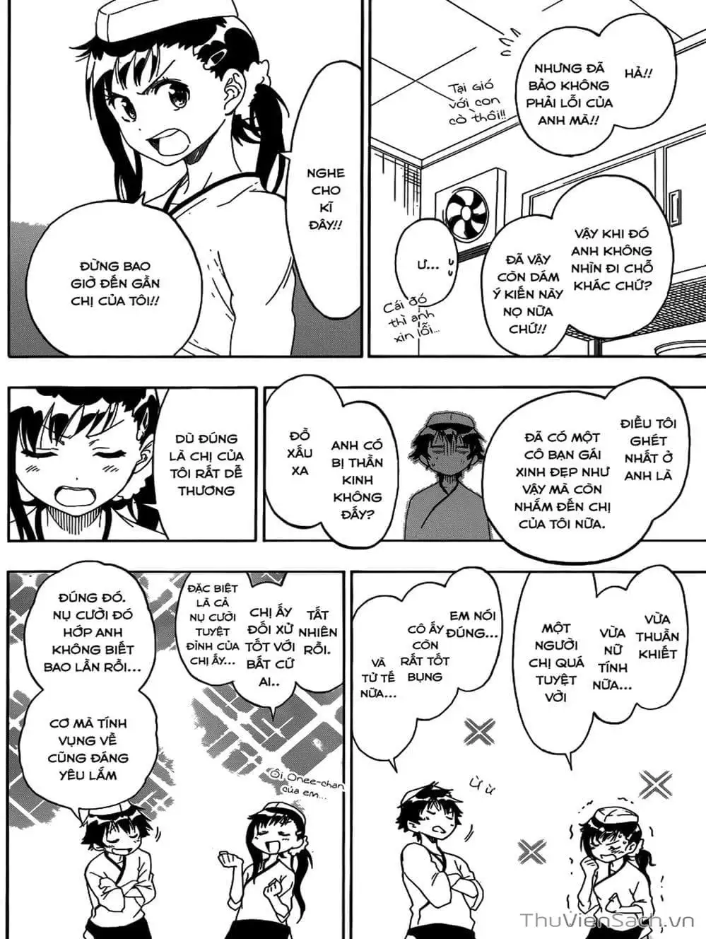 Truyện Tranh Tình Yêu Giả Tạo - Nisekoi trang 8