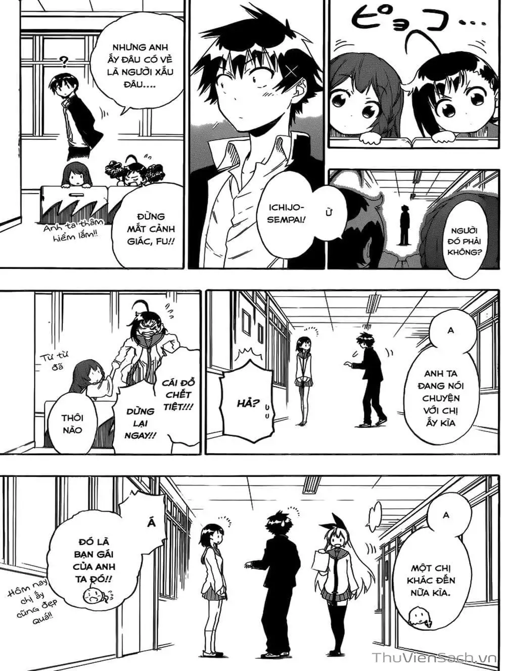 Truyện Tranh Tình Yêu Giả Tạo - Nisekoi trang 8