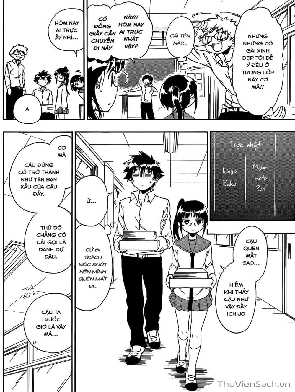 Truyện Tranh Tình Yêu Giả Tạo - Nisekoi trang 8