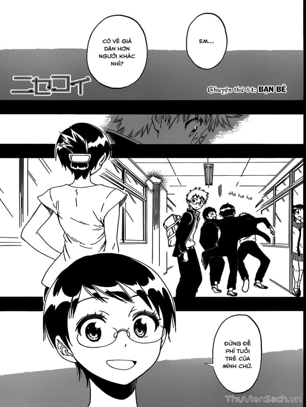 Truyện Tranh Tình Yêu Giả Tạo - Nisekoi trang 8