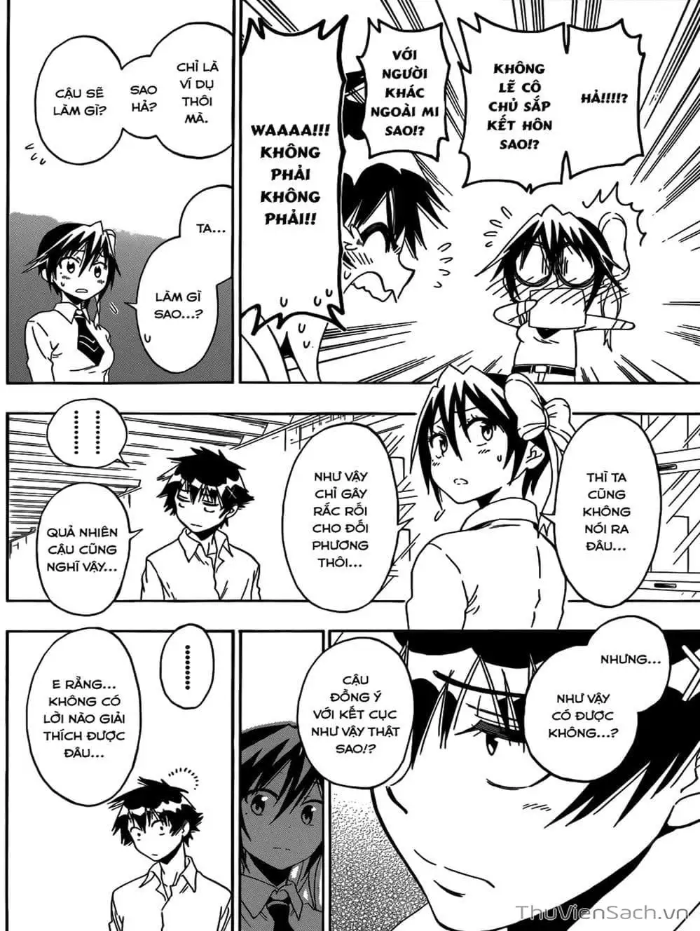 Truyện Tranh Tình Yêu Giả Tạo - Nisekoi trang 8