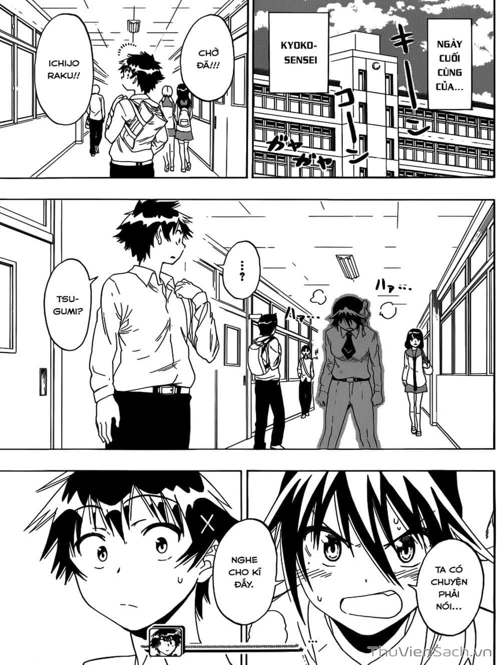 Truyện Tranh Tình Yêu Giả Tạo - Nisekoi trang 8