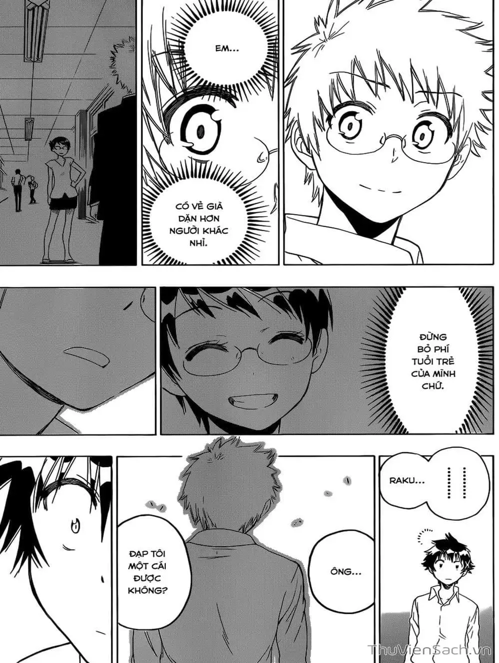 Truyện Tranh Tình Yêu Giả Tạo - Nisekoi trang 8
