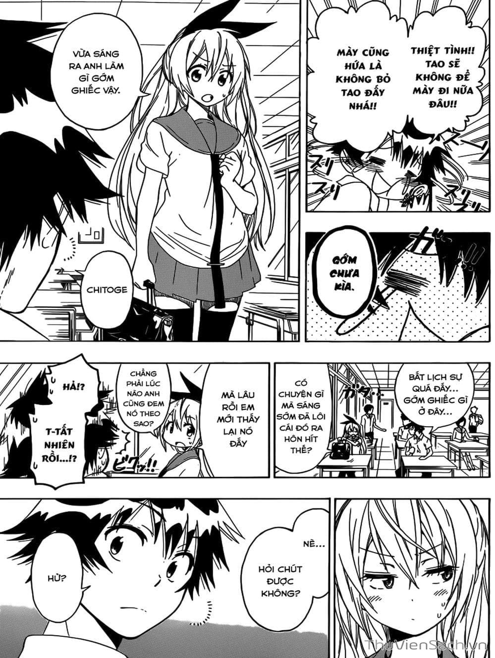 Truyện Tranh Tình Yêu Giả Tạo - Nisekoi trang 8
