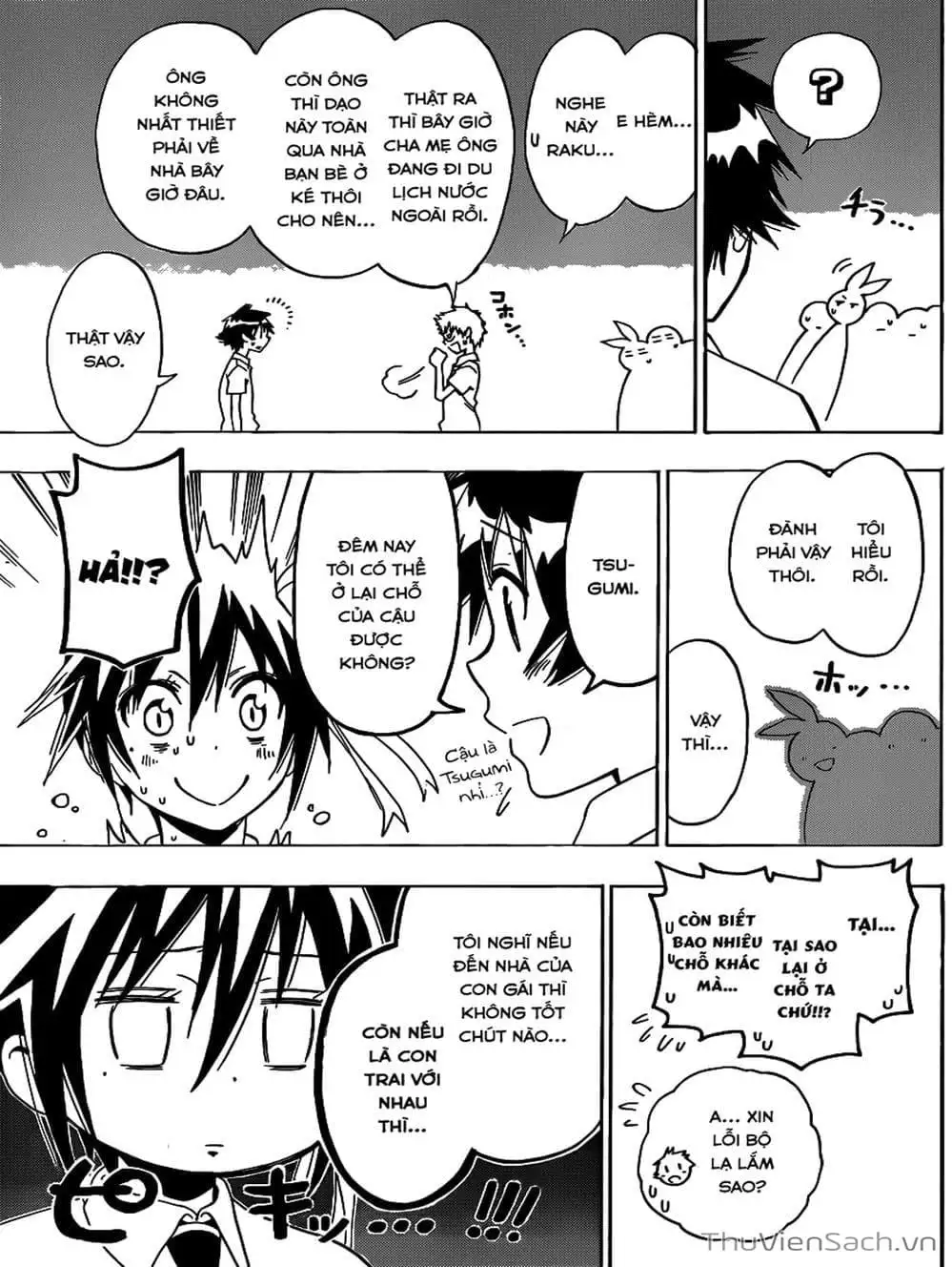 Truyện Tranh Tình Yêu Giả Tạo - Nisekoi trang 8