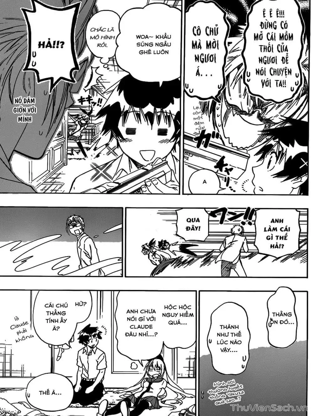 Truyện Tranh Tình Yêu Giả Tạo - Nisekoi trang 8