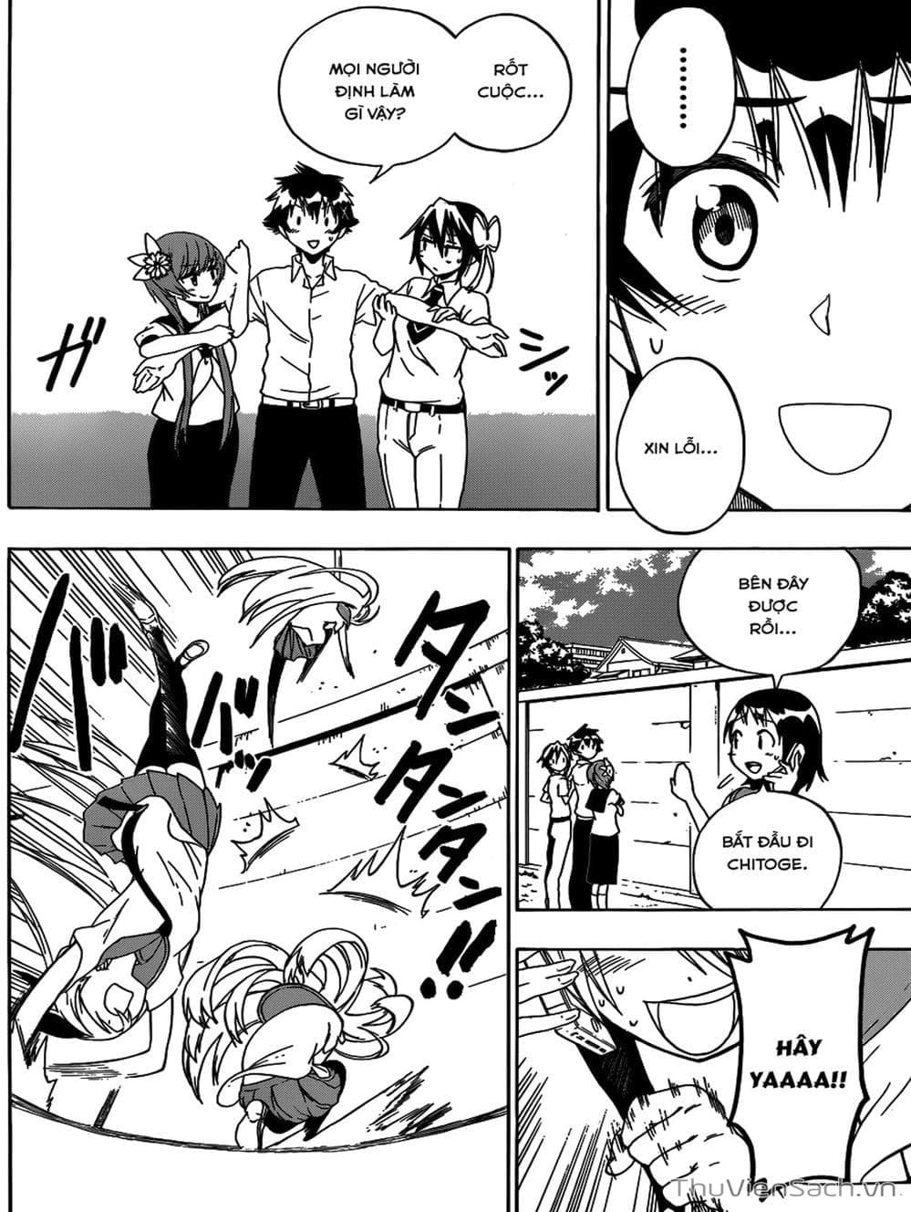 Truyện Tranh Tình Yêu Giả Tạo - Nisekoi trang 8