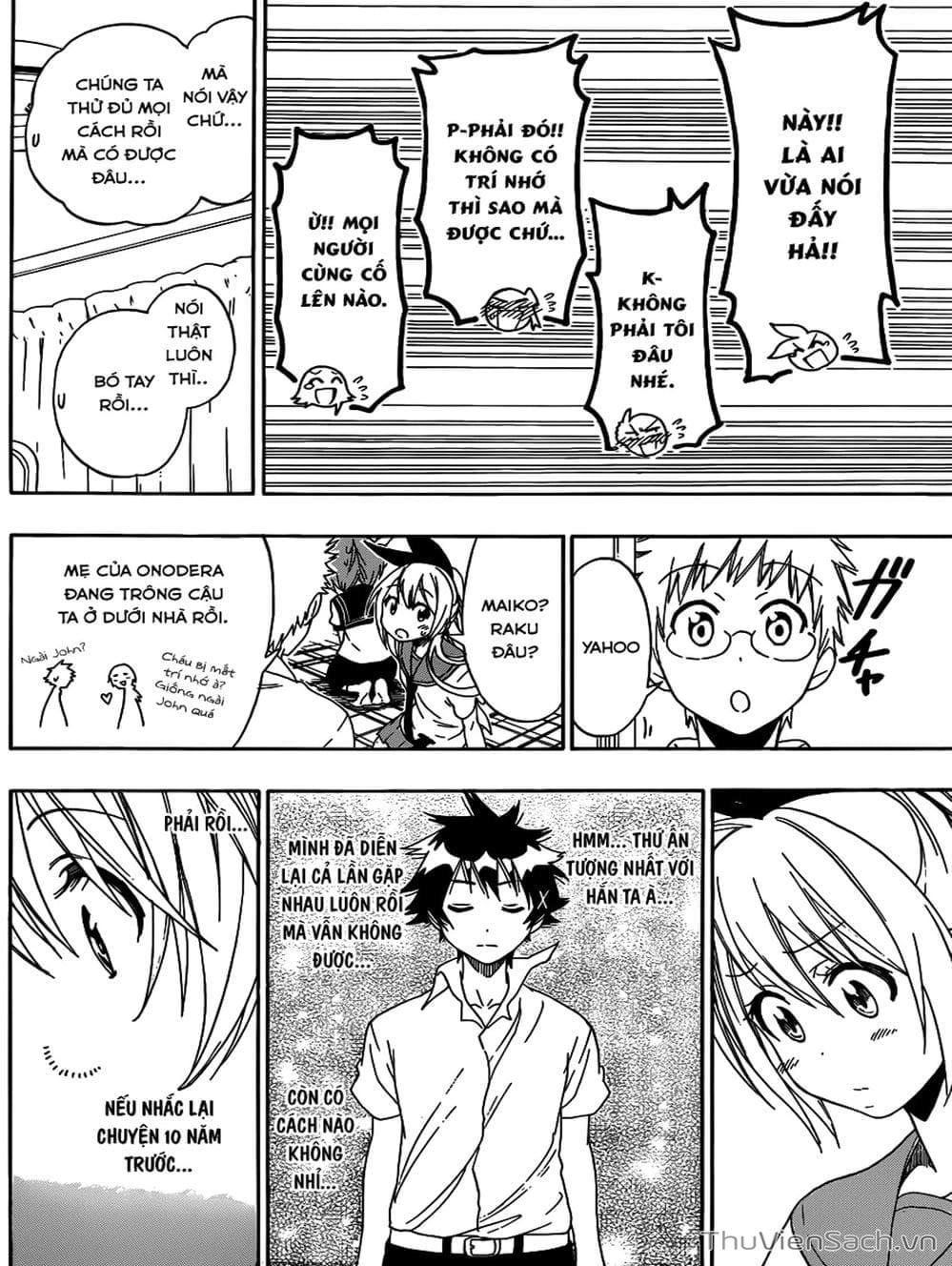 Truyện Tranh Tình Yêu Giả Tạo - Nisekoi trang 8