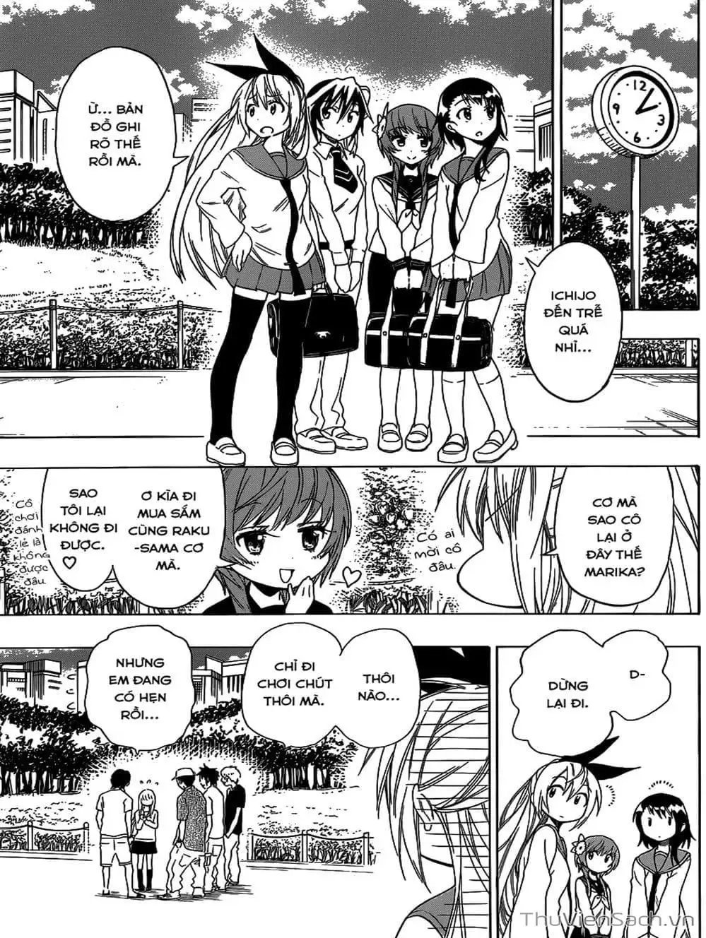 Truyện Tranh Tình Yêu Giả Tạo - Nisekoi trang 8