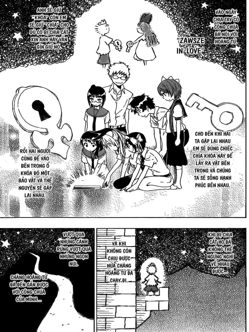 Truyện Tranh Tình Yêu Giả Tạo - Nisekoi trang 8