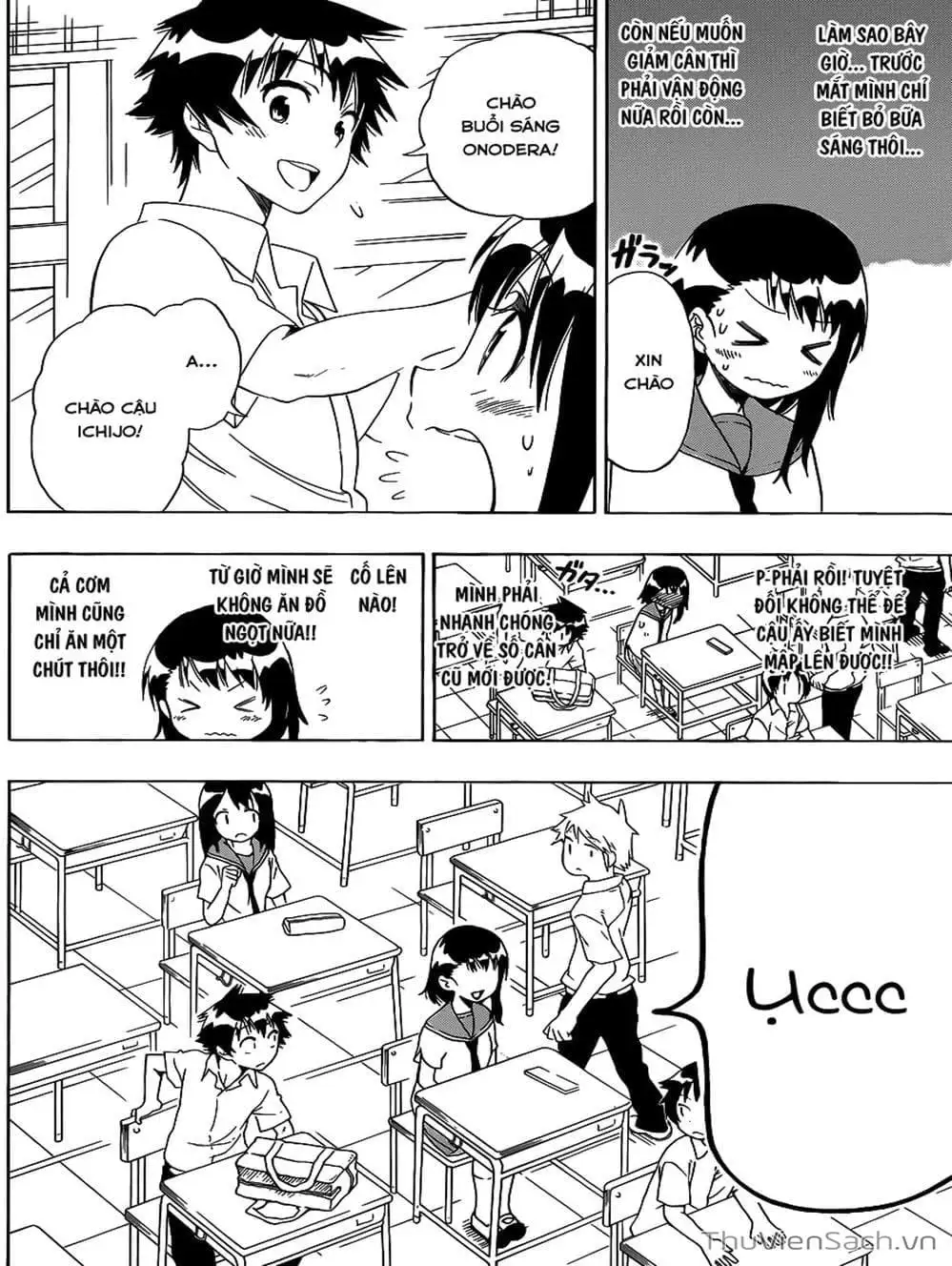 Truyện Tranh Tình Yêu Giả Tạo - Nisekoi trang 8