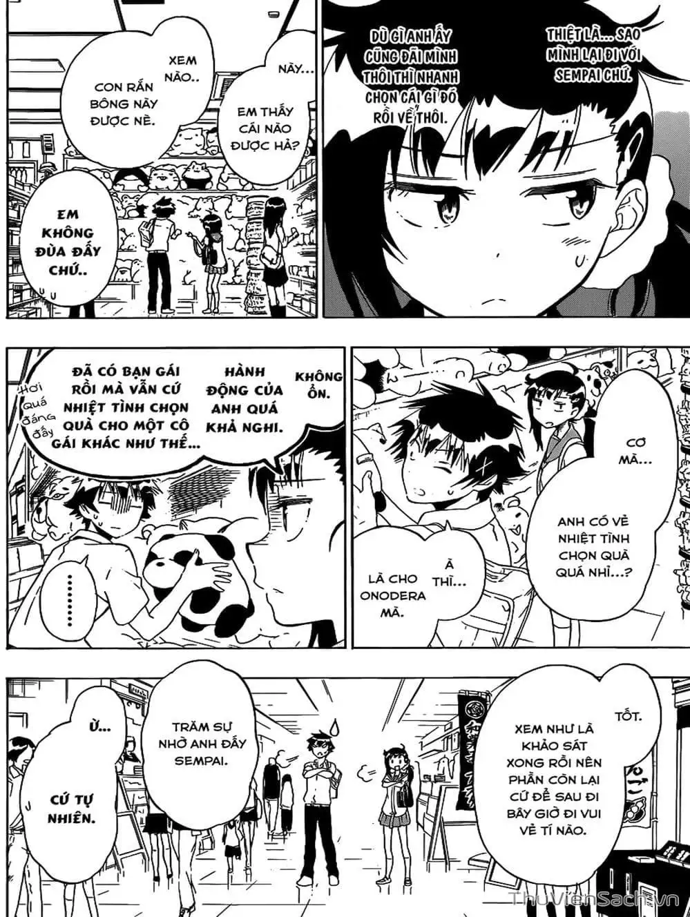 Truyện Tranh Tình Yêu Giả Tạo - Nisekoi trang 8