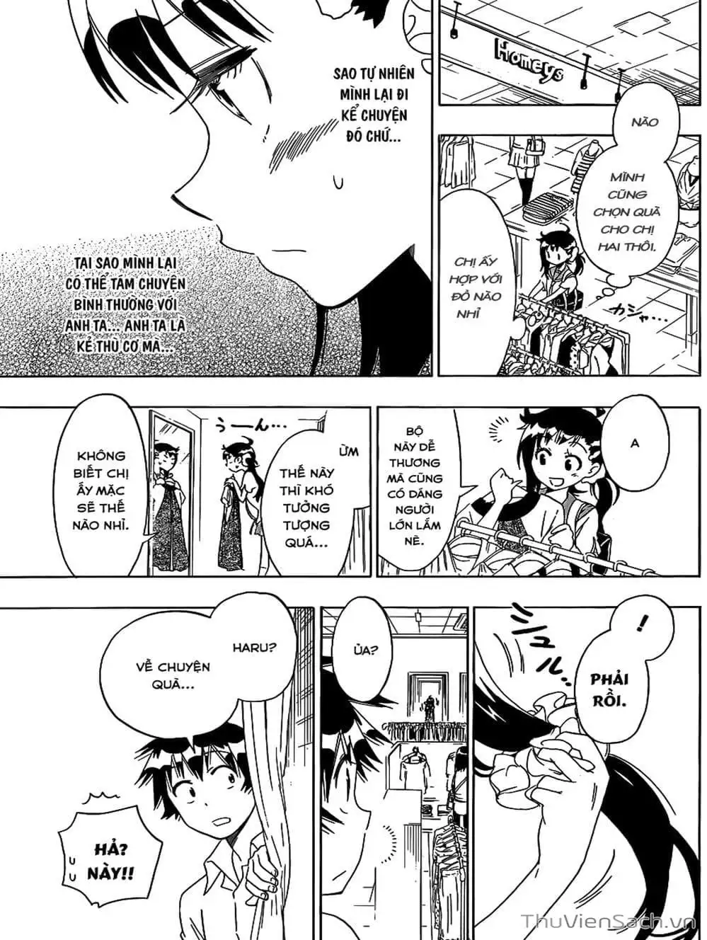 Truyện Tranh Tình Yêu Giả Tạo - Nisekoi trang 8