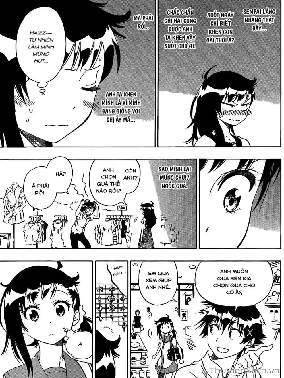 Truyện Tranh Tình Yêu Giả Tạo - Nisekoi trang 8