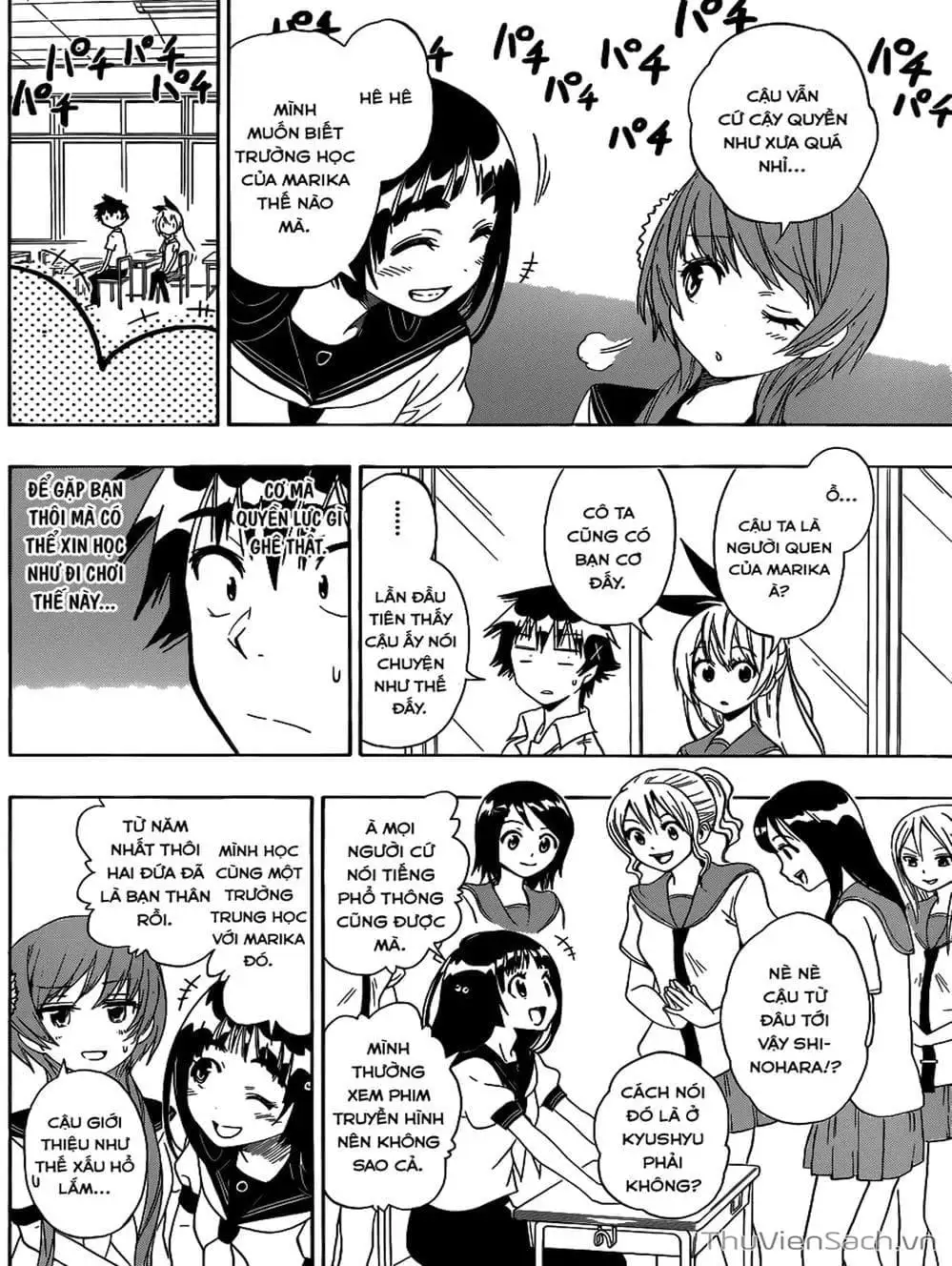 Truyện Tranh Tình Yêu Giả Tạo - Nisekoi trang 8