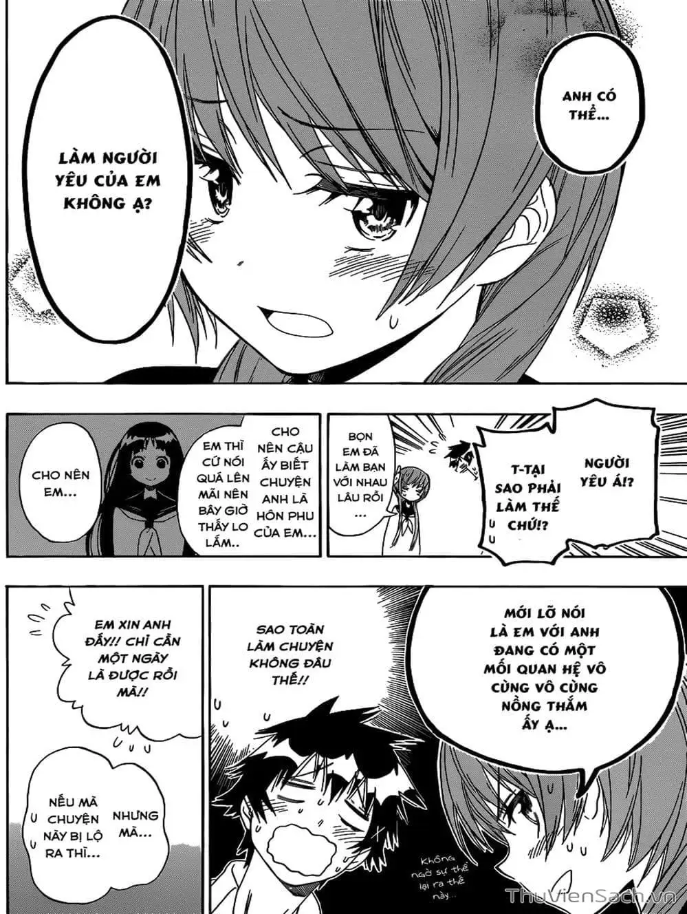 Truyện Tranh Tình Yêu Giả Tạo - Nisekoi trang 8