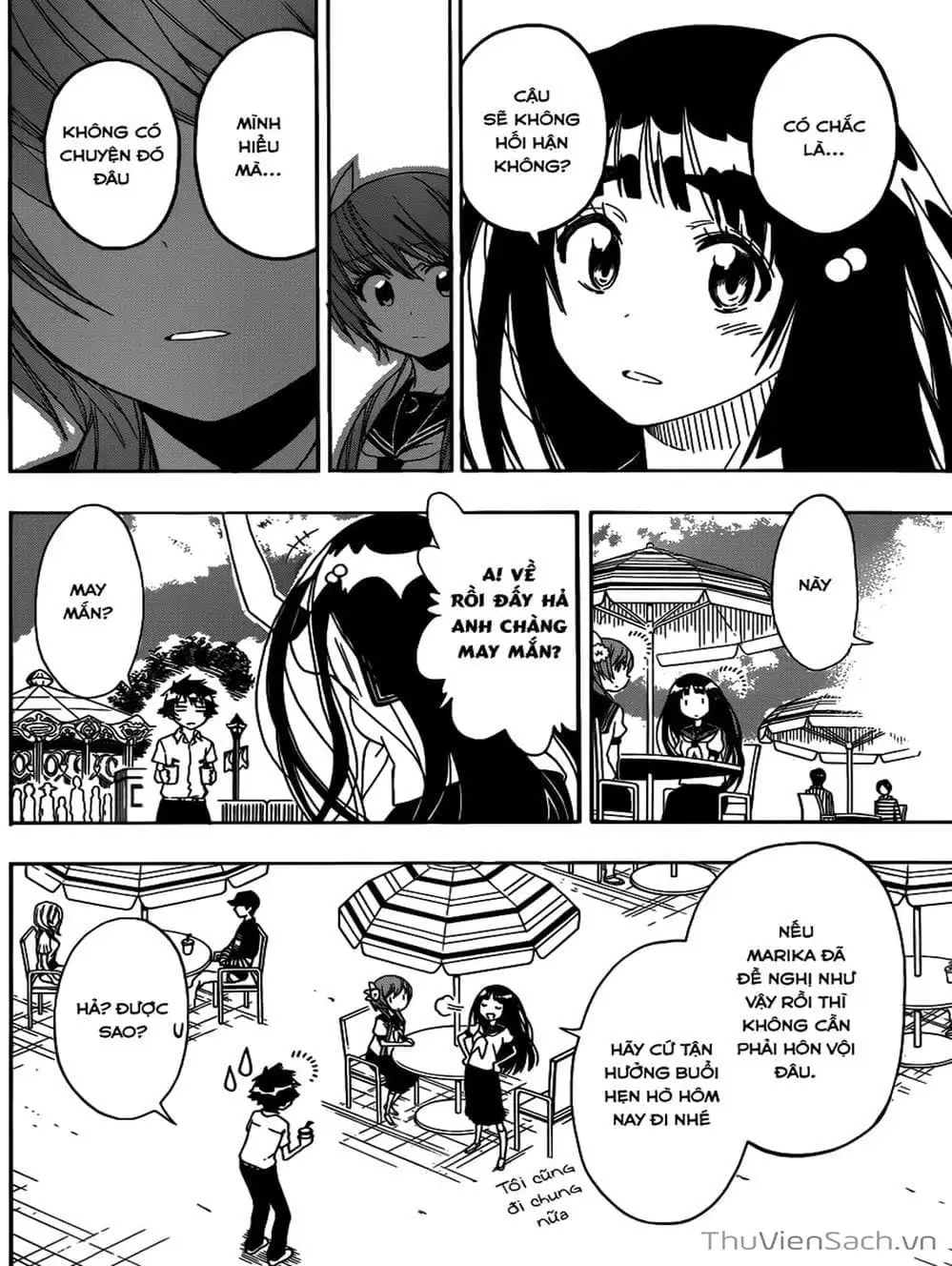 Truyện Tranh Tình Yêu Giả Tạo - Nisekoi trang 8