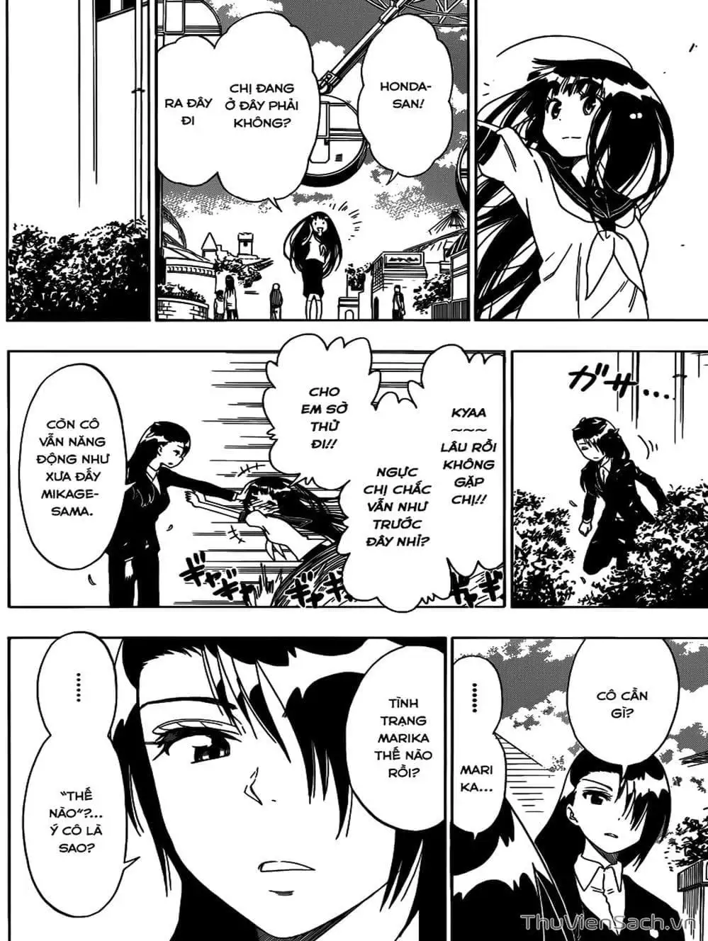 Truyện Tranh Tình Yêu Giả Tạo - Nisekoi trang 8