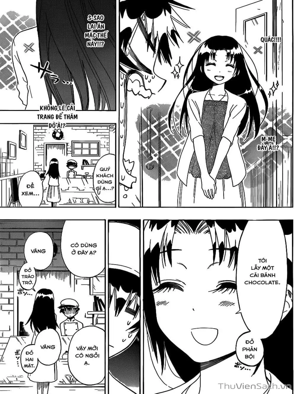 Truyện Tranh Tình Yêu Giả Tạo - Nisekoi trang 8