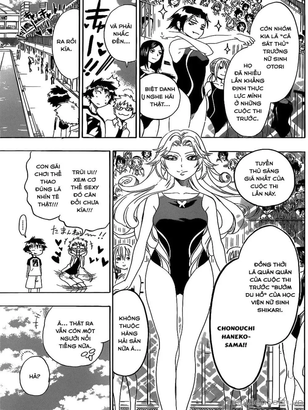 Truyện Tranh Tình Yêu Giả Tạo - Nisekoi trang 8