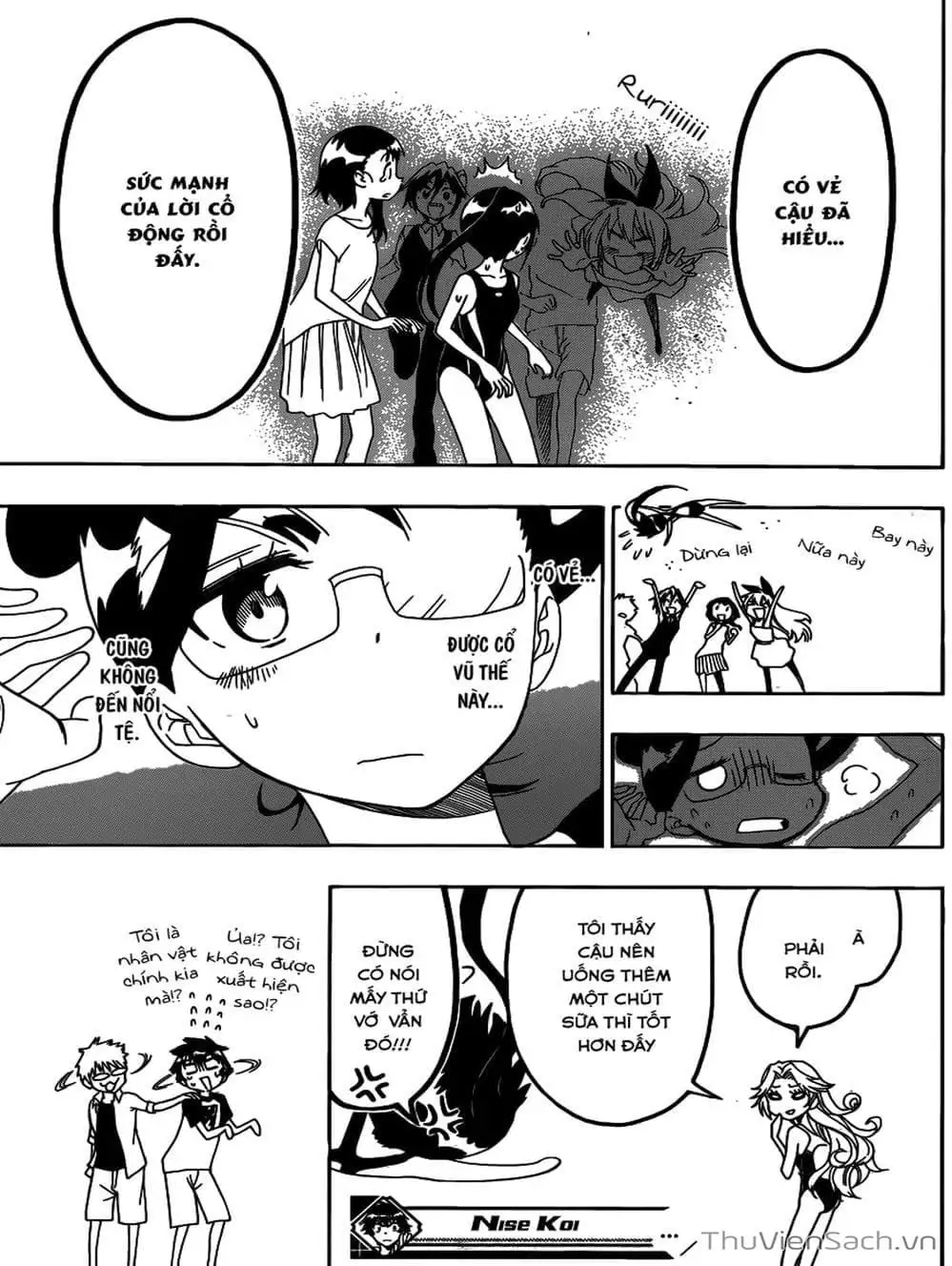 Truyện Tranh Tình Yêu Giả Tạo - Nisekoi trang 8