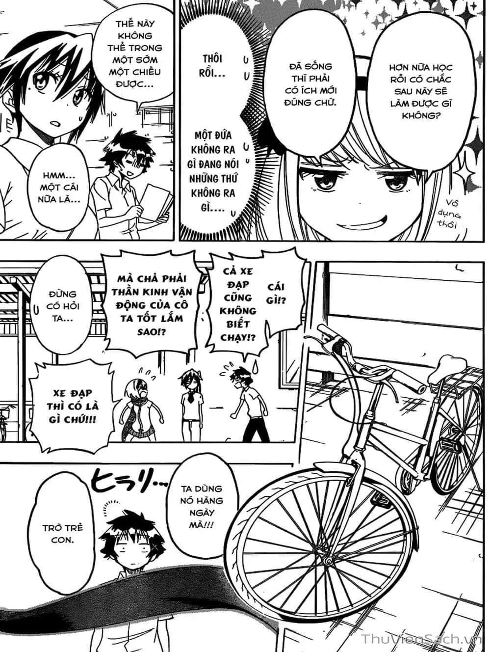 Truyện Tranh Tình Yêu Giả Tạo - Nisekoi trang 8