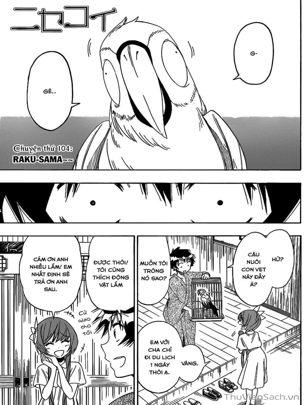 Truyện Tranh Tình Yêu Giả Tạo - Nisekoi trang 8