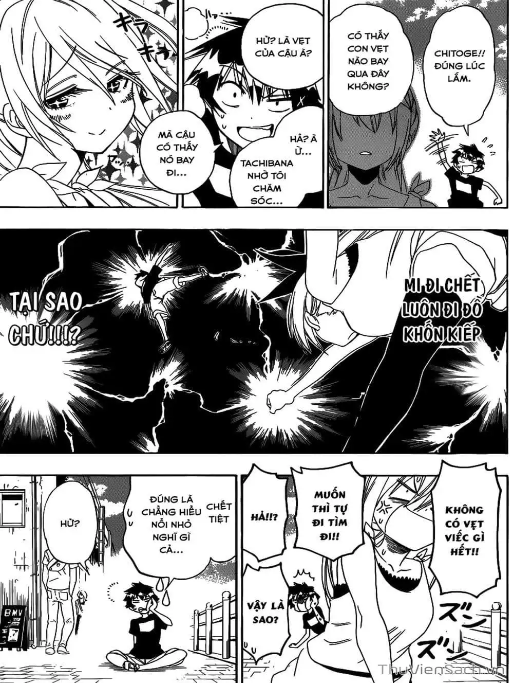 Truyện Tranh Tình Yêu Giả Tạo - Nisekoi trang 8