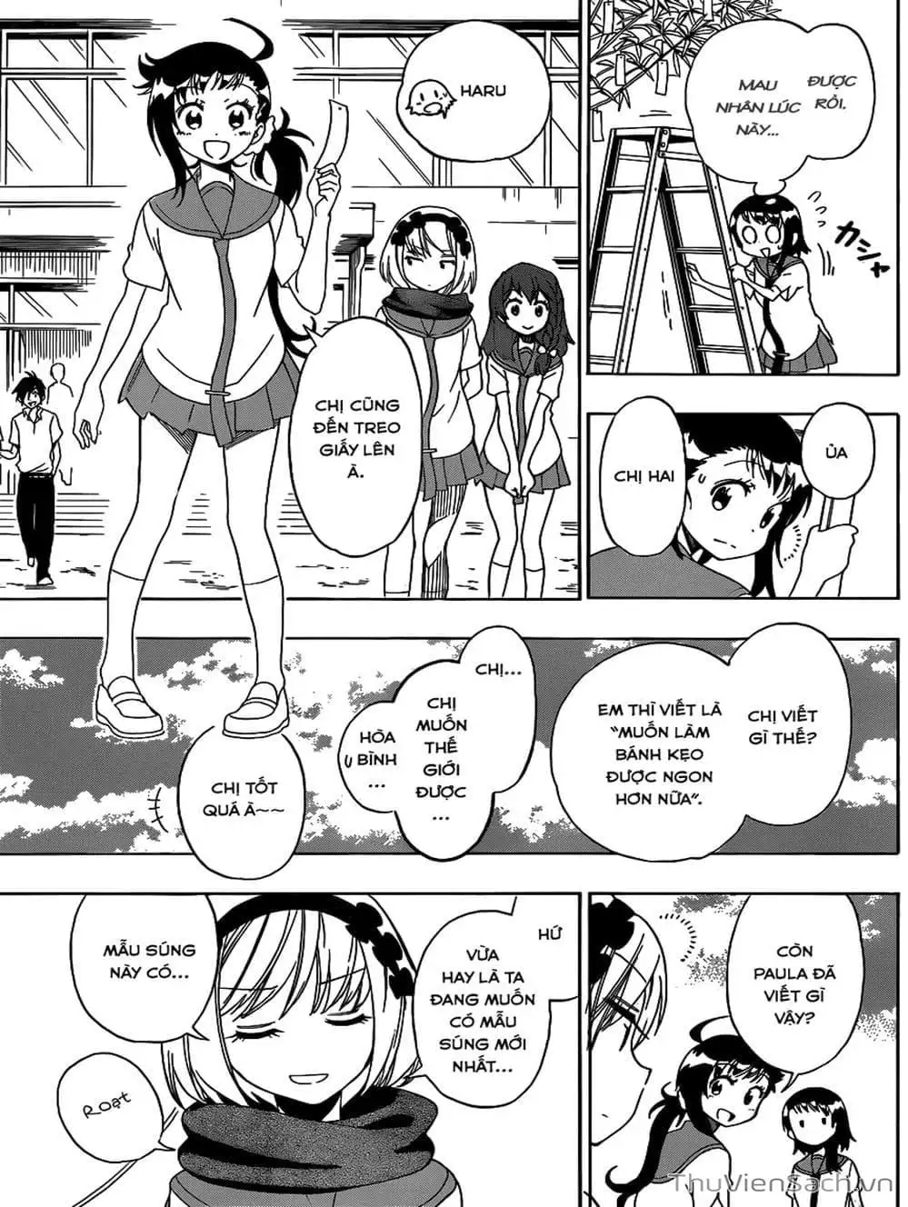 Truyện Tranh Tình Yêu Giả Tạo - Nisekoi trang 8