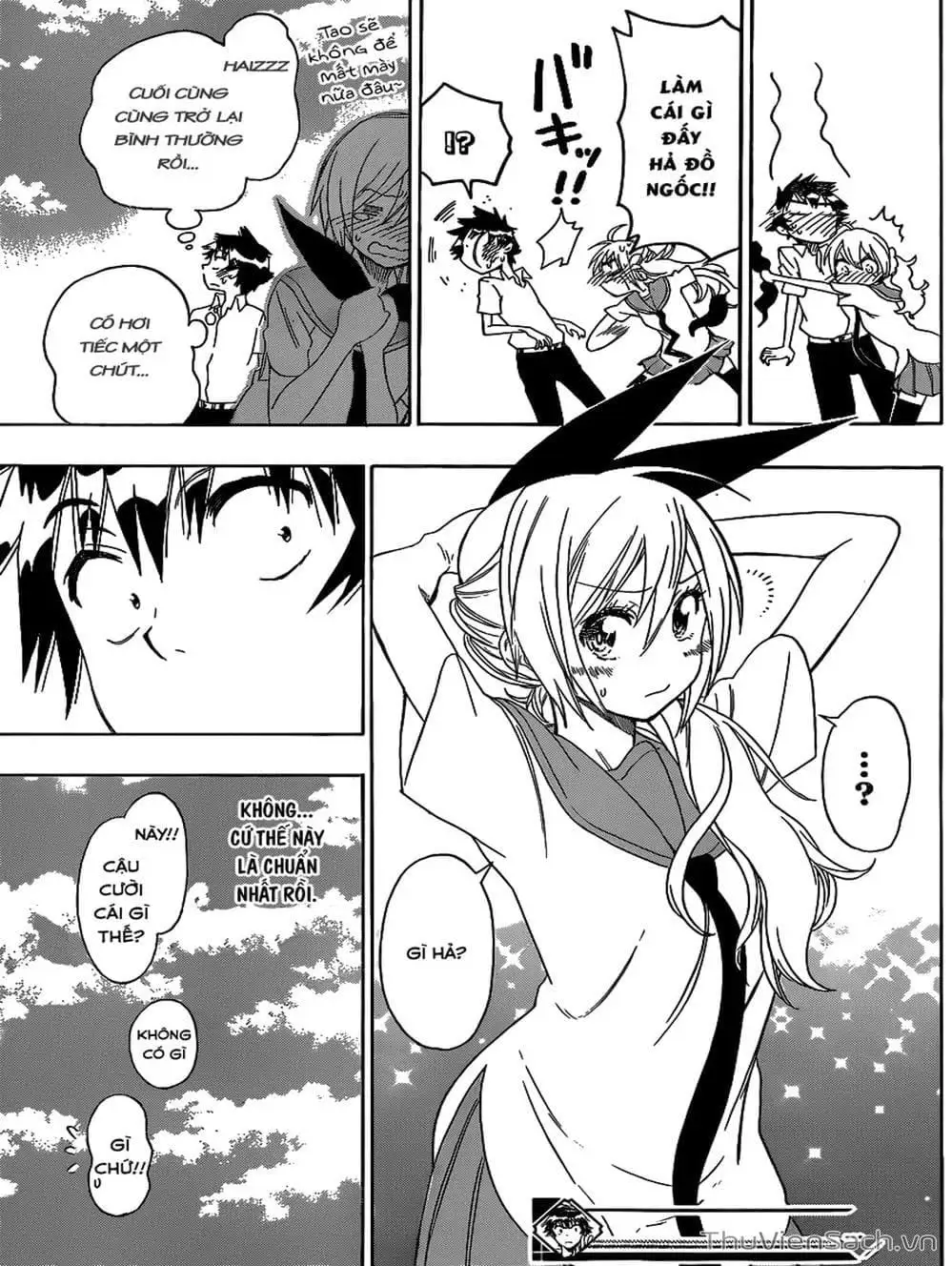 Truyện Tranh Tình Yêu Giả Tạo - Nisekoi trang 8