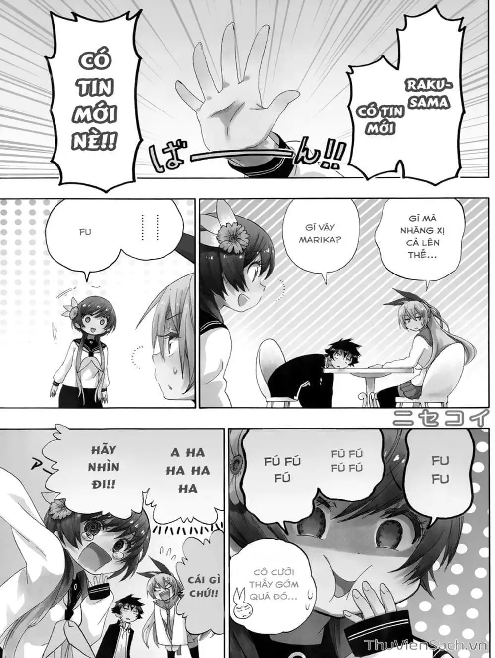 Truyện Tranh Tình Yêu Giả Tạo - Nisekoi trang 8