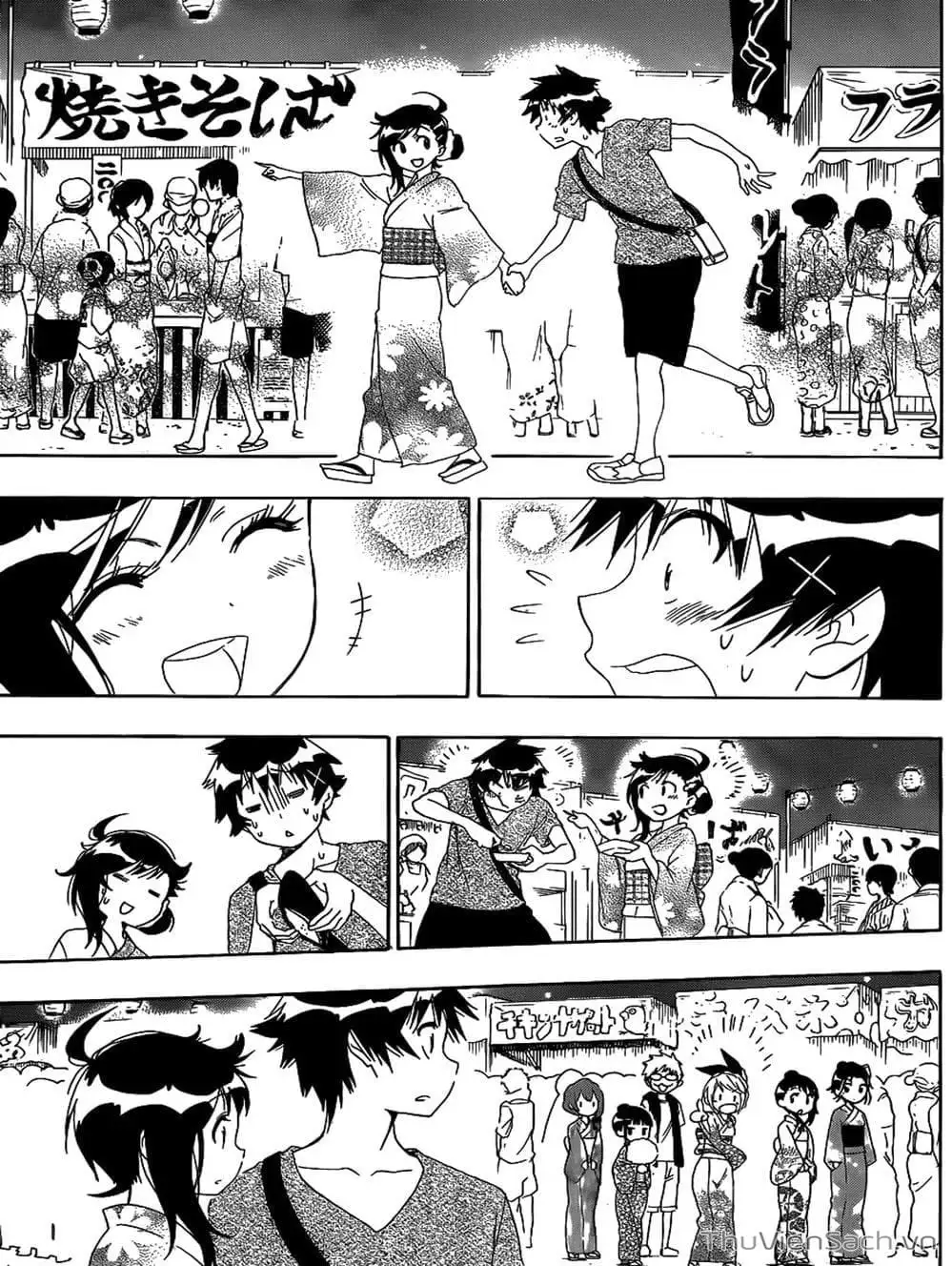 Truyện Tranh Tình Yêu Giả Tạo - Nisekoi trang 8